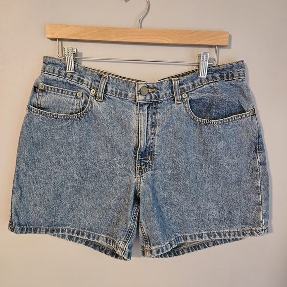 Vintage Ralph Lauren Polo Jean Co 5" Saturday Short Denim Women's Jean Shorts 10 - Picture 2 of 14